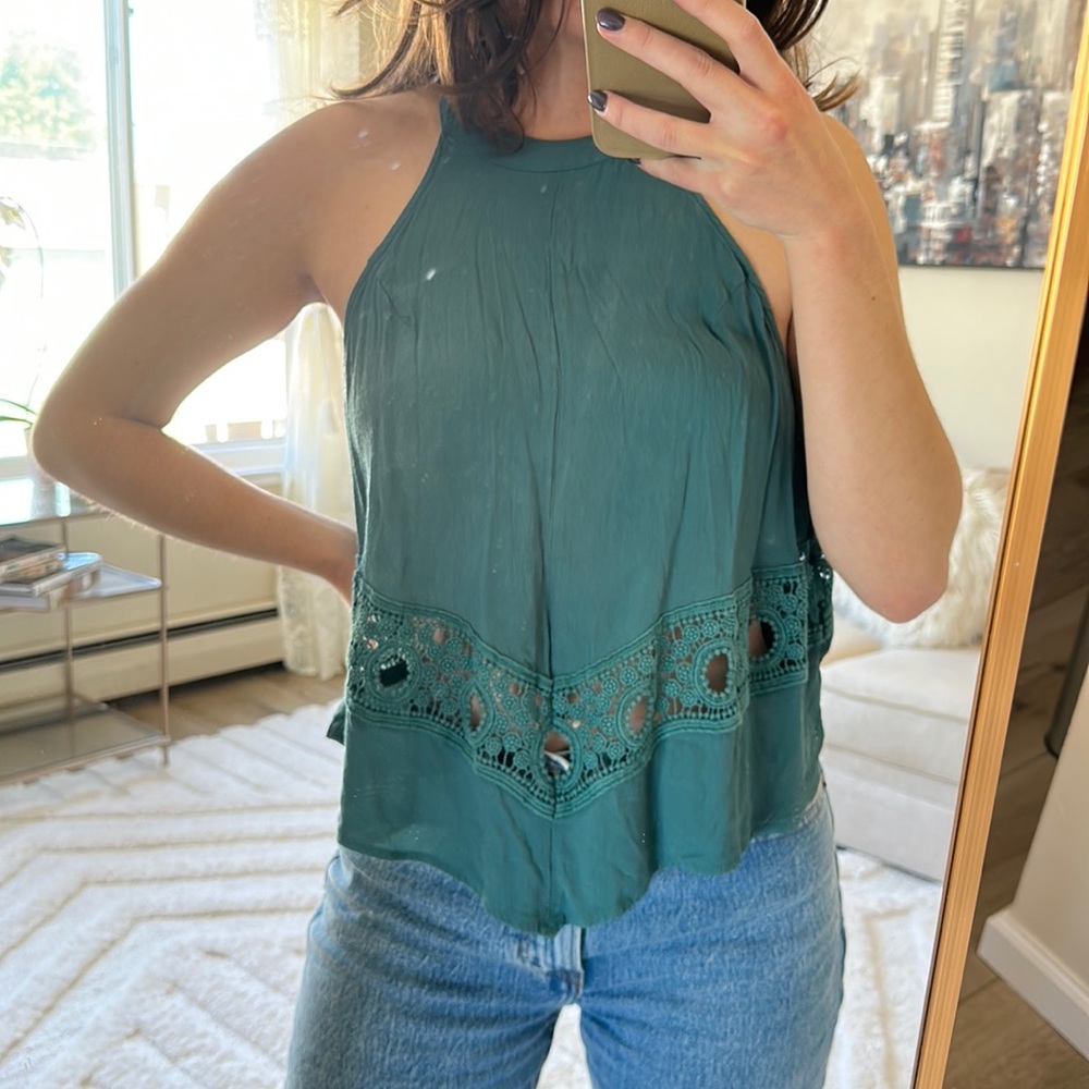 Astr the Label | turquoise tank
